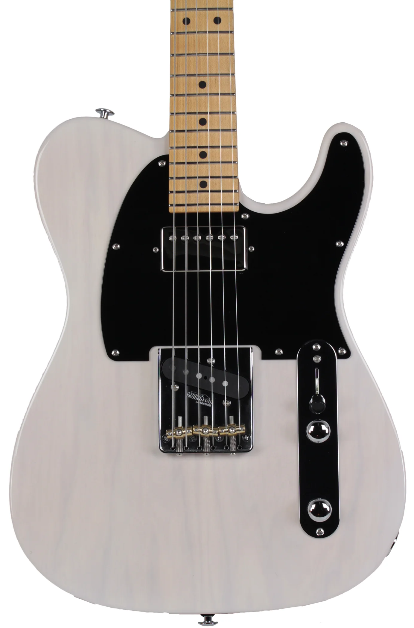 Suhr Classic T Pro Guitar - Swamp Ash, Trans White, HB - Image 2