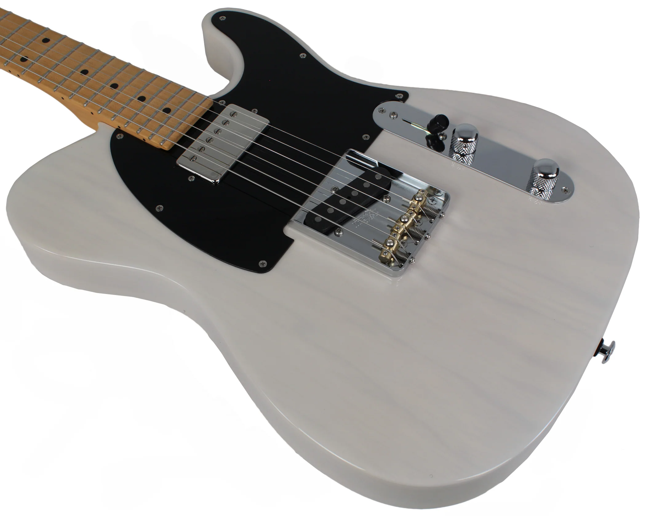 Suhr Classic T Pro Guitar - Swamp Ash, Trans White, HB - Image 7