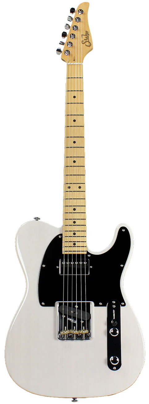 Suhr Classic T Pro Guitar - Swamp Ash, Trans White, HB