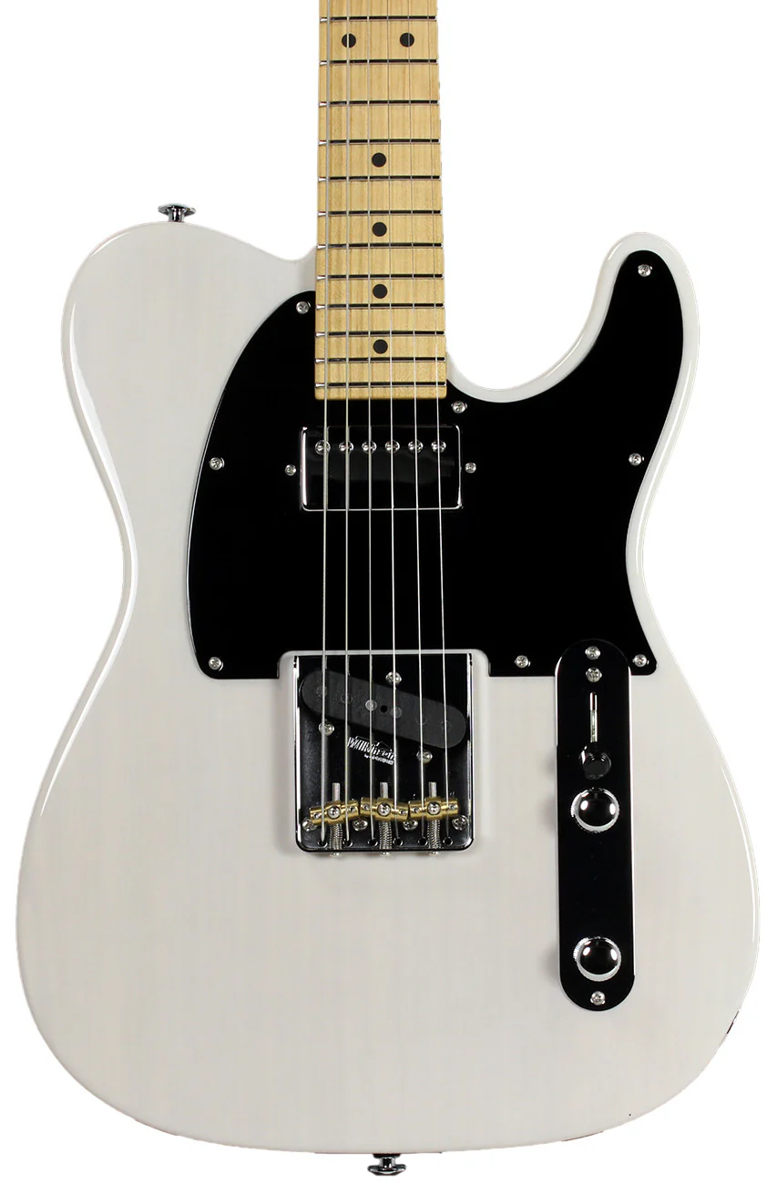 Suhr Classic T Pro Guitar - Swamp Ash, Trans White, HB - Image 2