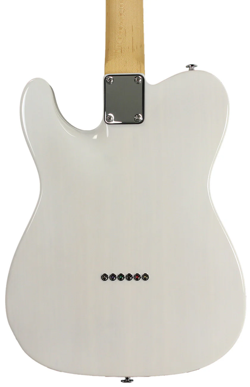 Suhr Classic T Pro Guitar - Swamp Ash, Trans White, HB - Image 3