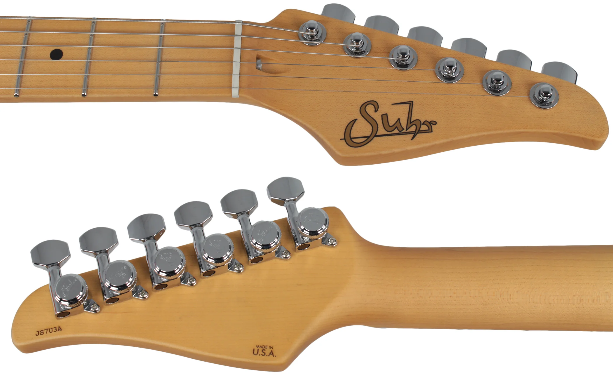 Suhr Classic T Pro Guitar - Swamp Ash, Trans White, HB - Image 7