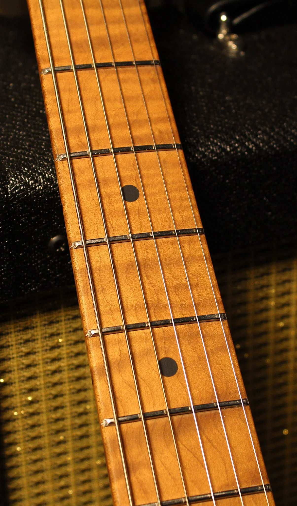 Suhr Classic T Roasted Select Guitar, Flamed, Maple, Sonic Blue - Image 10