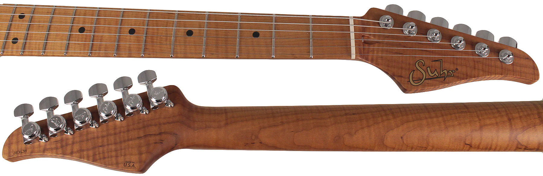 Suhr Classic T Roasted Select Guitar, Maple, Surf Green - Image 8