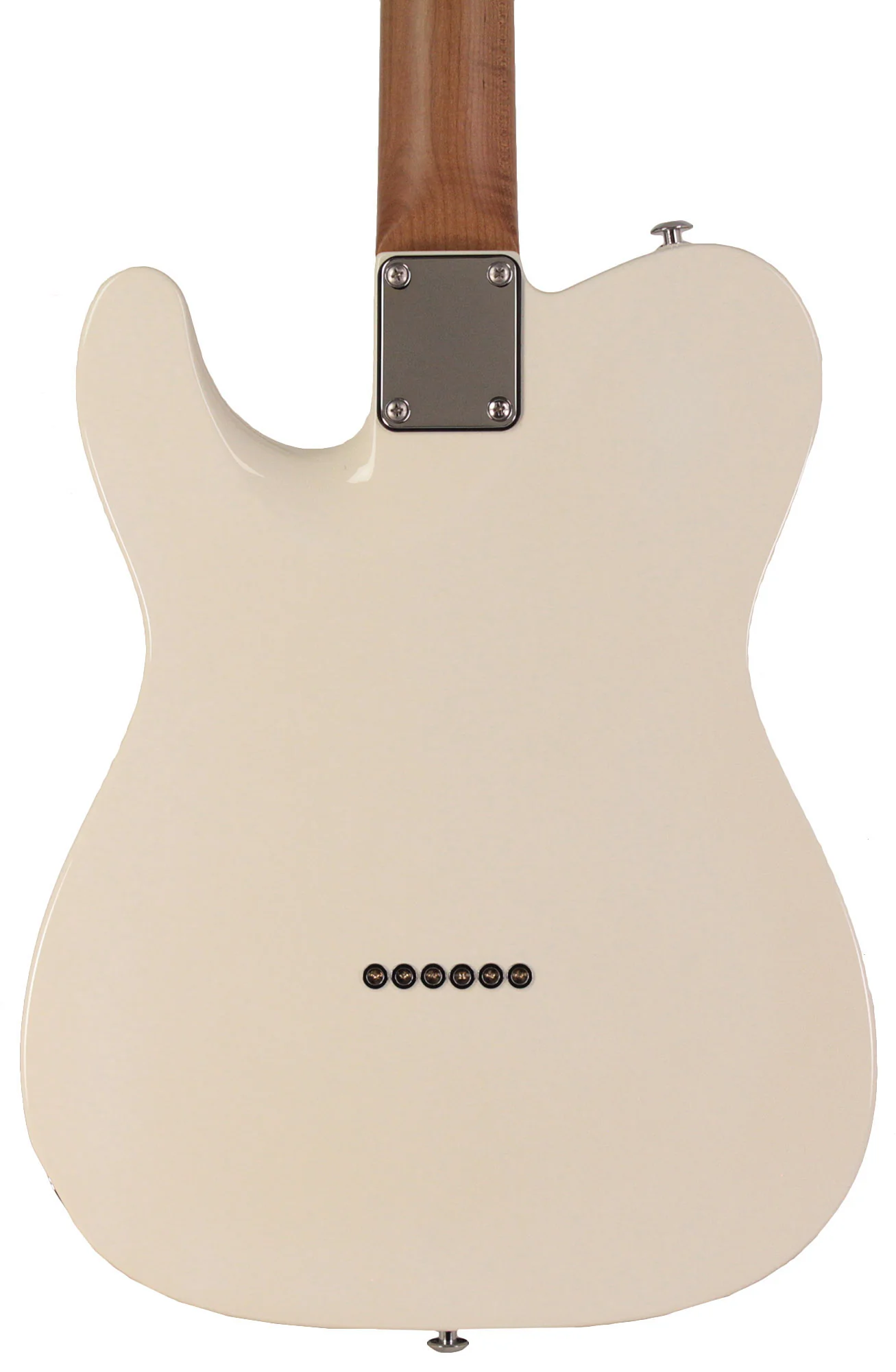 Suhr Select Classic T Roasted, Flamed, Swamp Ash, Olympic White, Rosewood - Image 4