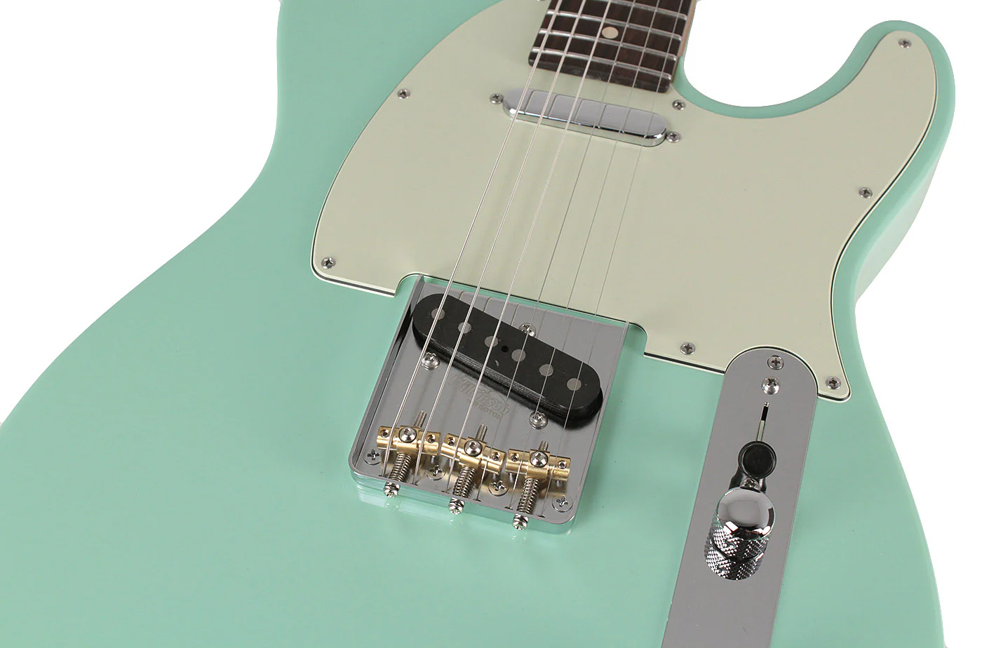 Suhr Classic T Roasted Select Guitar, Flamed, Rosewood, Surf Green - Image 3