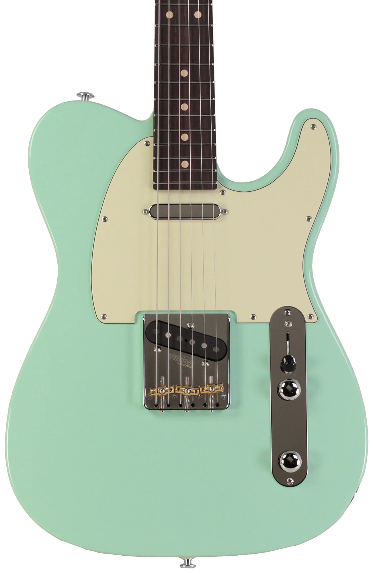 Suhr Select Classic T Guitar, Roasted Neck, Rosewood, Surf Green - Image 6