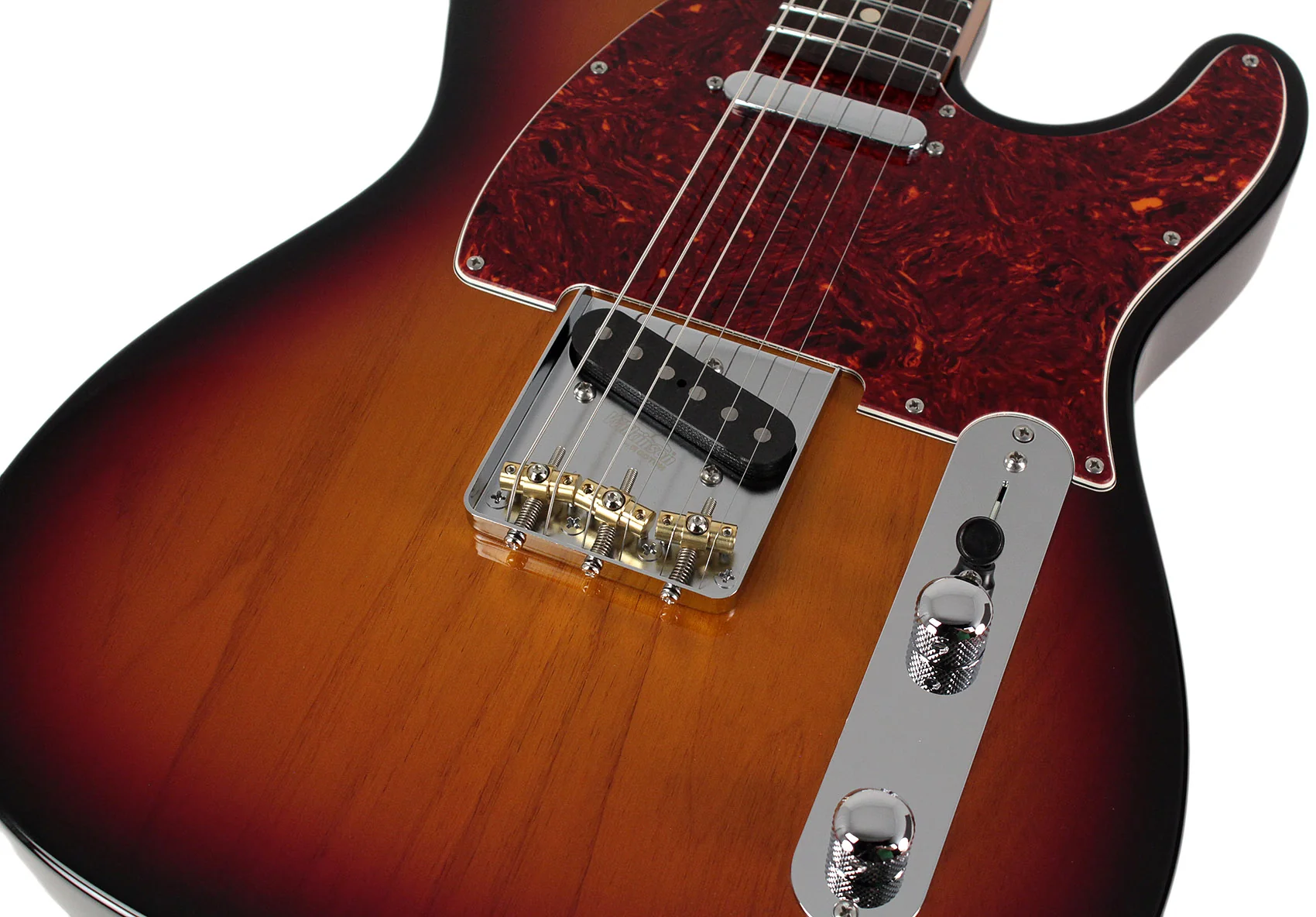 Suhr Select Classic T Guitar, Roasted Neck, 3-Tone Burst, Rosewood - Image 3