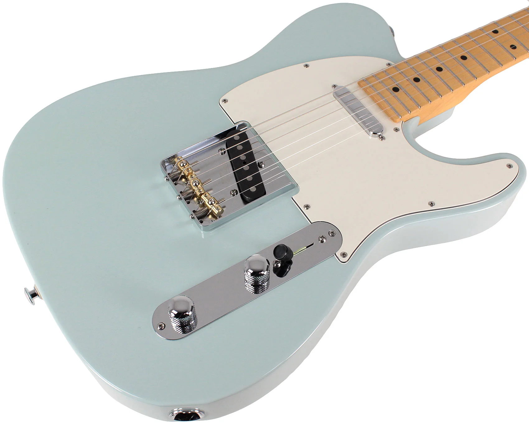 Suhr Classic T Select Guitar, Alder, Maple, Sonic Blue - Image 2