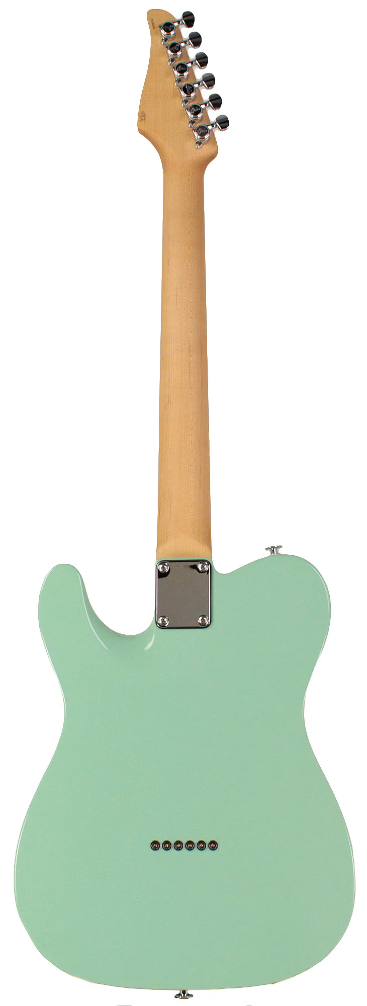 Suhr Classic T Select Guitar, Alder, Maple, Surf Green - Image 5