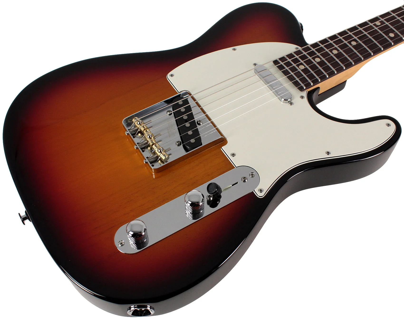 Suhr Classic T Select Guitar, Alder, Rosewood, 3 Tone Burst - Image 2