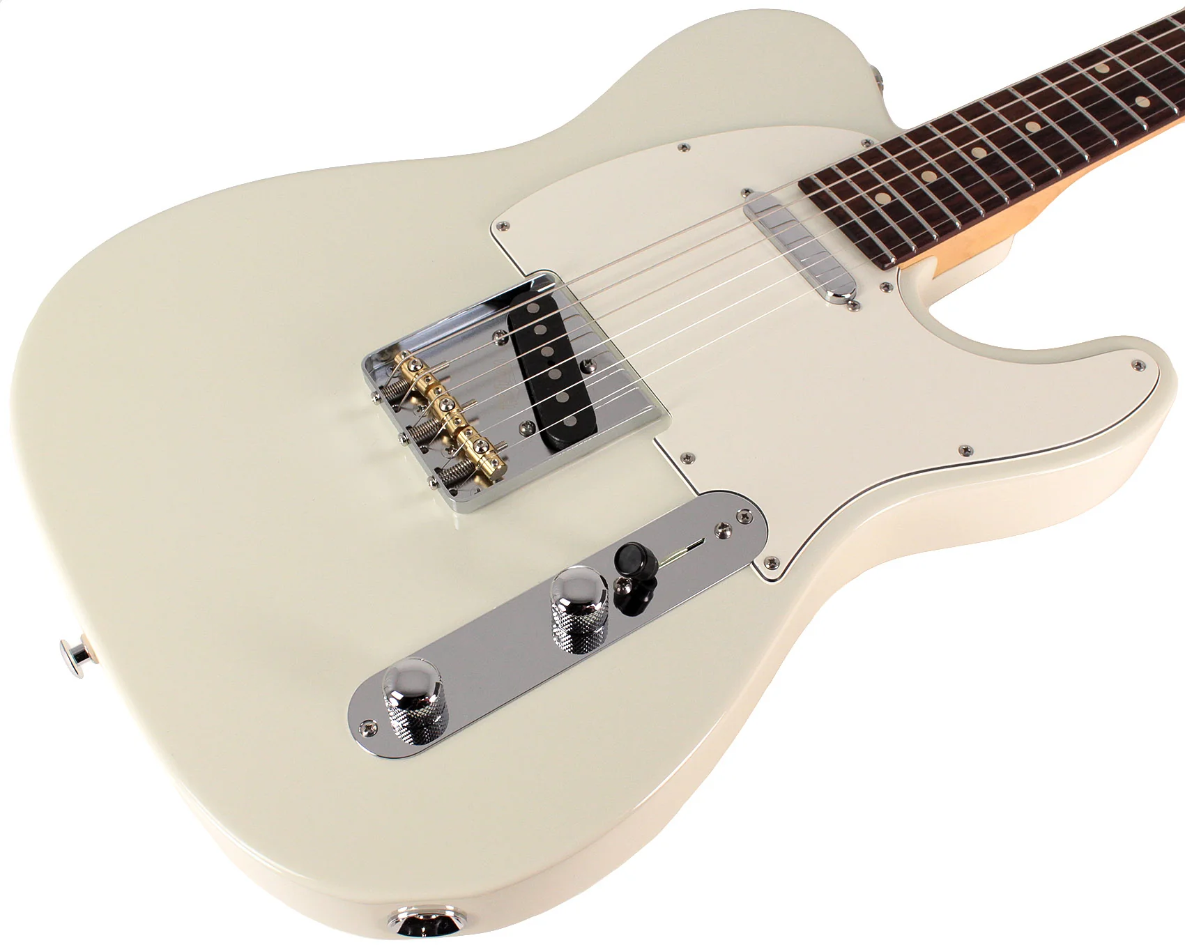 Suhr Classic T Select Guitar, Alder, Rosewood, Olympic White - Image 2
