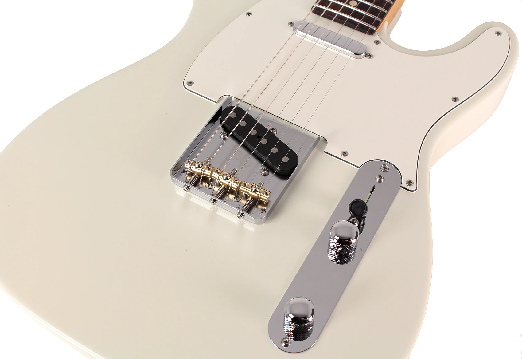 Suhr Classic T Select Guitar, Alder, Rosewood, Olympic White - Image 3