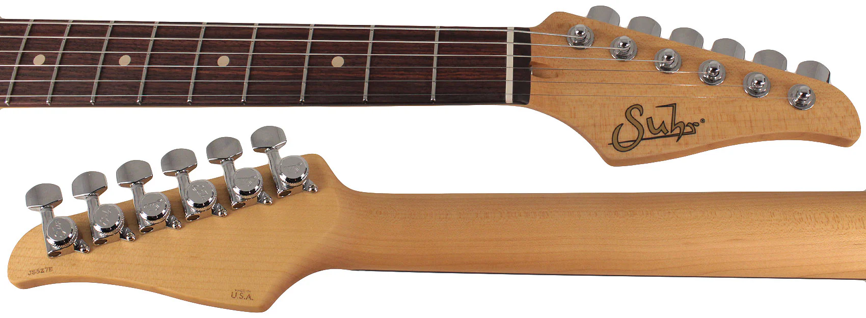 Suhr Classic T Select Guitar, Alder, Rosewood, Shell Pink - Image 8