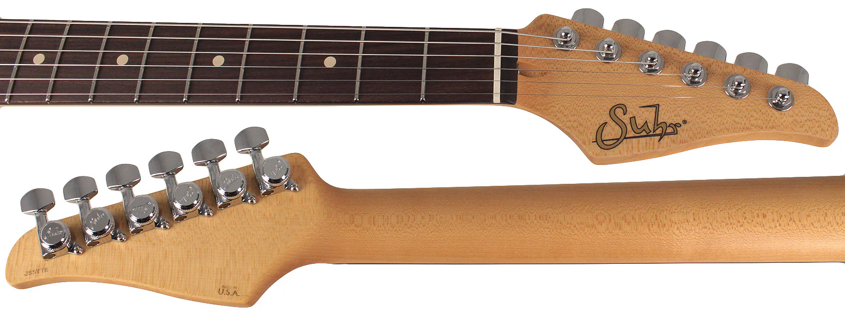 Suhr Classic T Select Guitar, Alder, Rosewood, Surf Green - Image 8