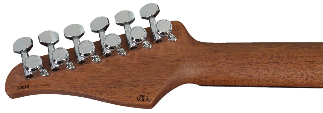 Suhr Custom Modern Carve Top - Desert Gradient Angel Quilt - Image 11