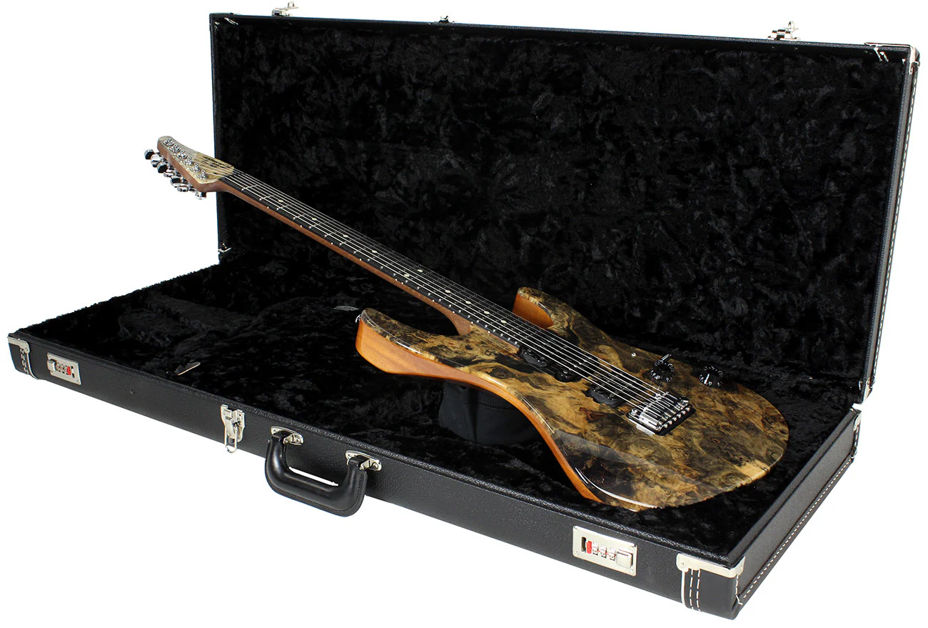 Suhr Modern Natural Buckeye Burl Maple, Mahogany Body - Image 10