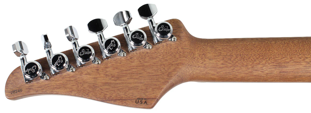 Suhr Modern Natural Buckeye Burl Maple, Mahogany Body - Image 9