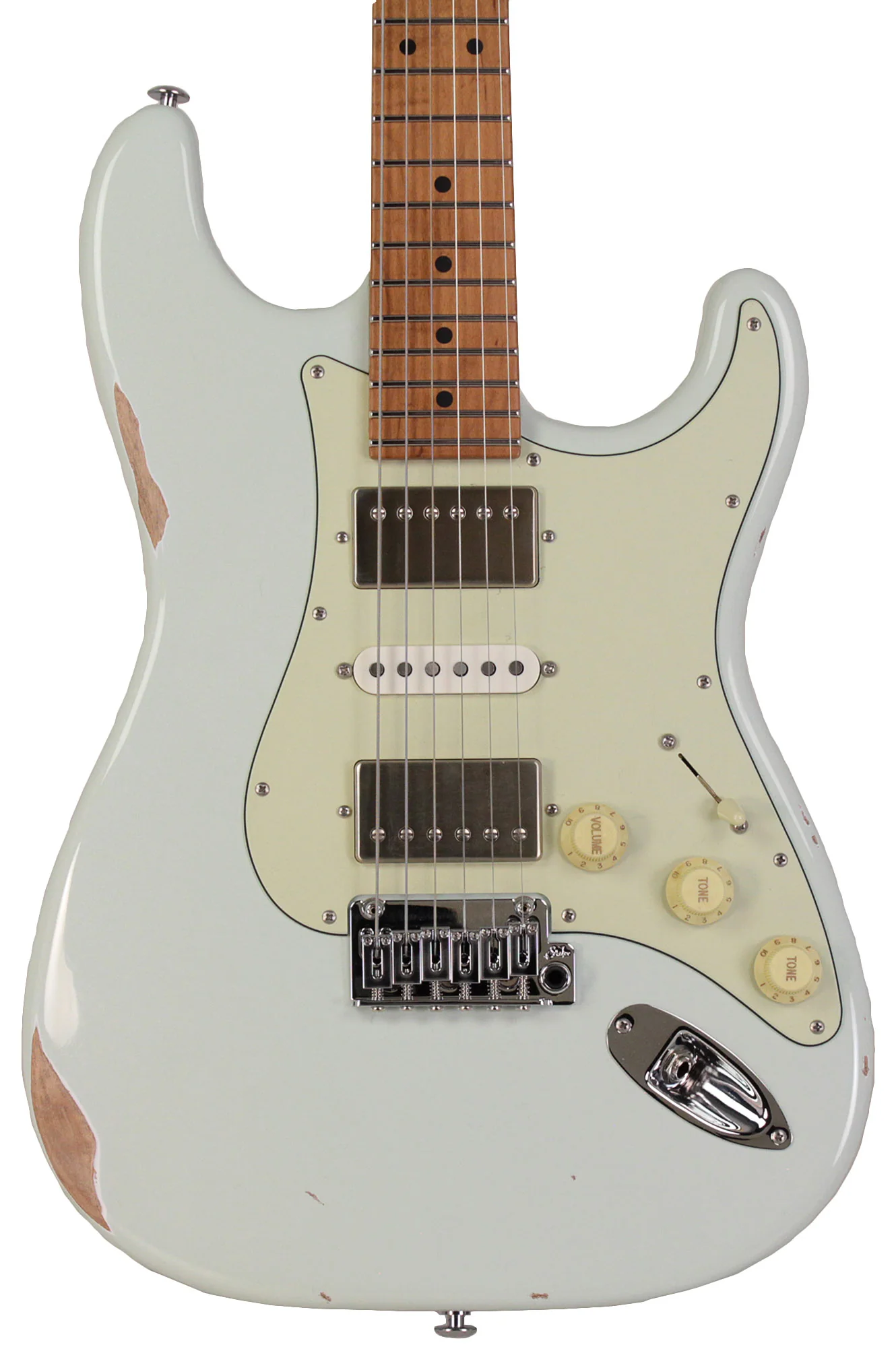 Suhr Ian Thornley Signature Classic S Antique, Sonic White - Image 6