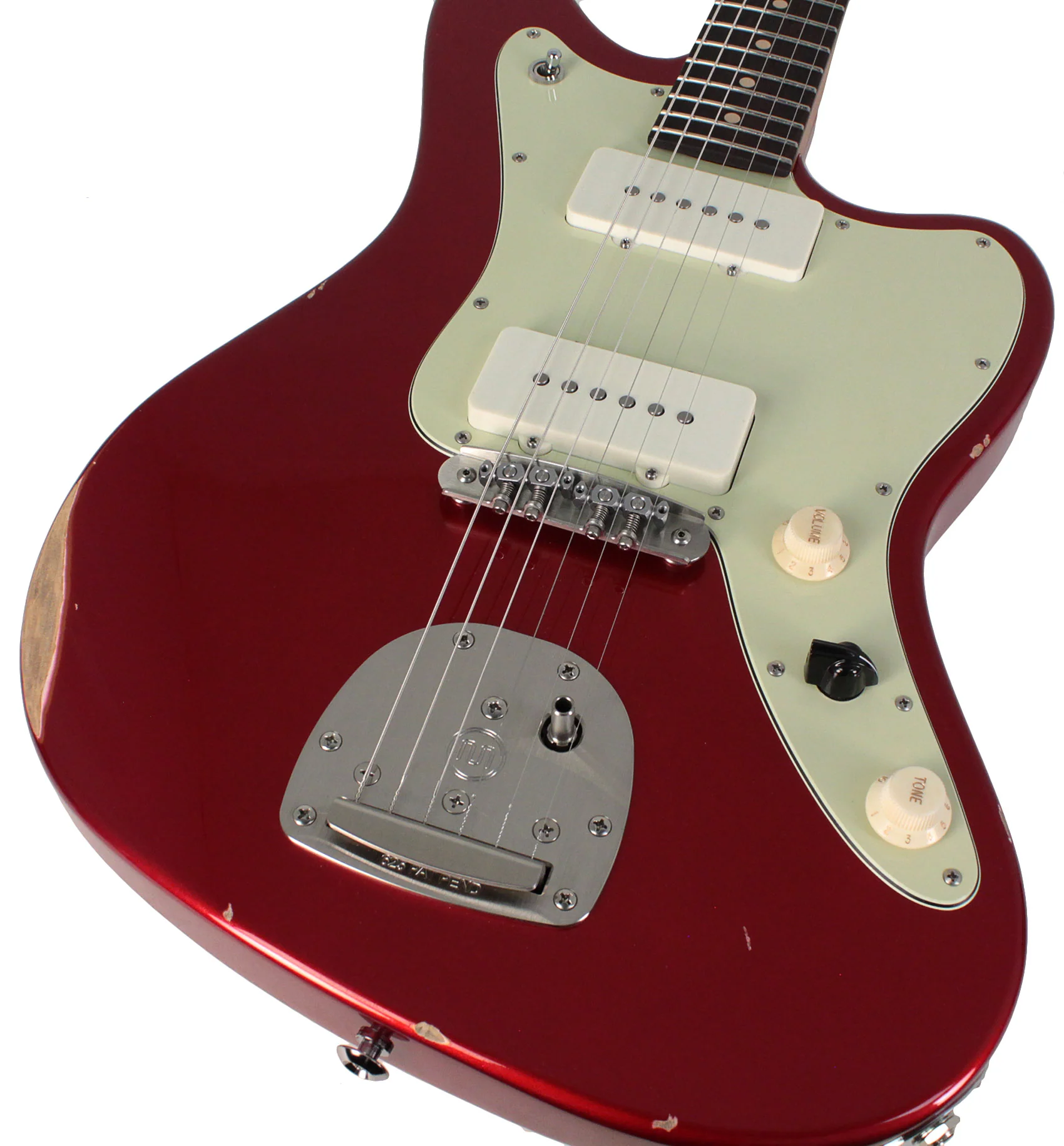Suhr Limited Classic JM Antique Guitar, Candy Apple Red - Image 3