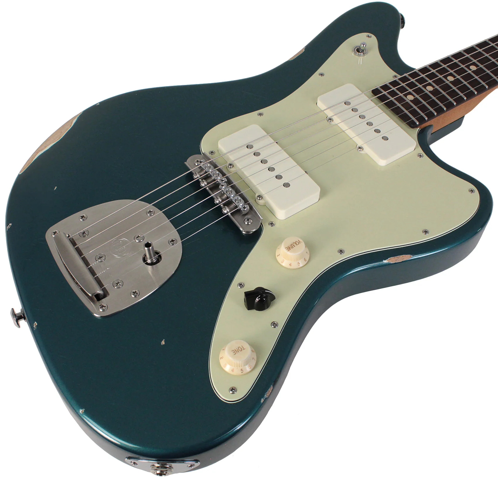 Suhr Limited Classic JM Antique Guitar, Ocean Turquoise Metallic - Image 2