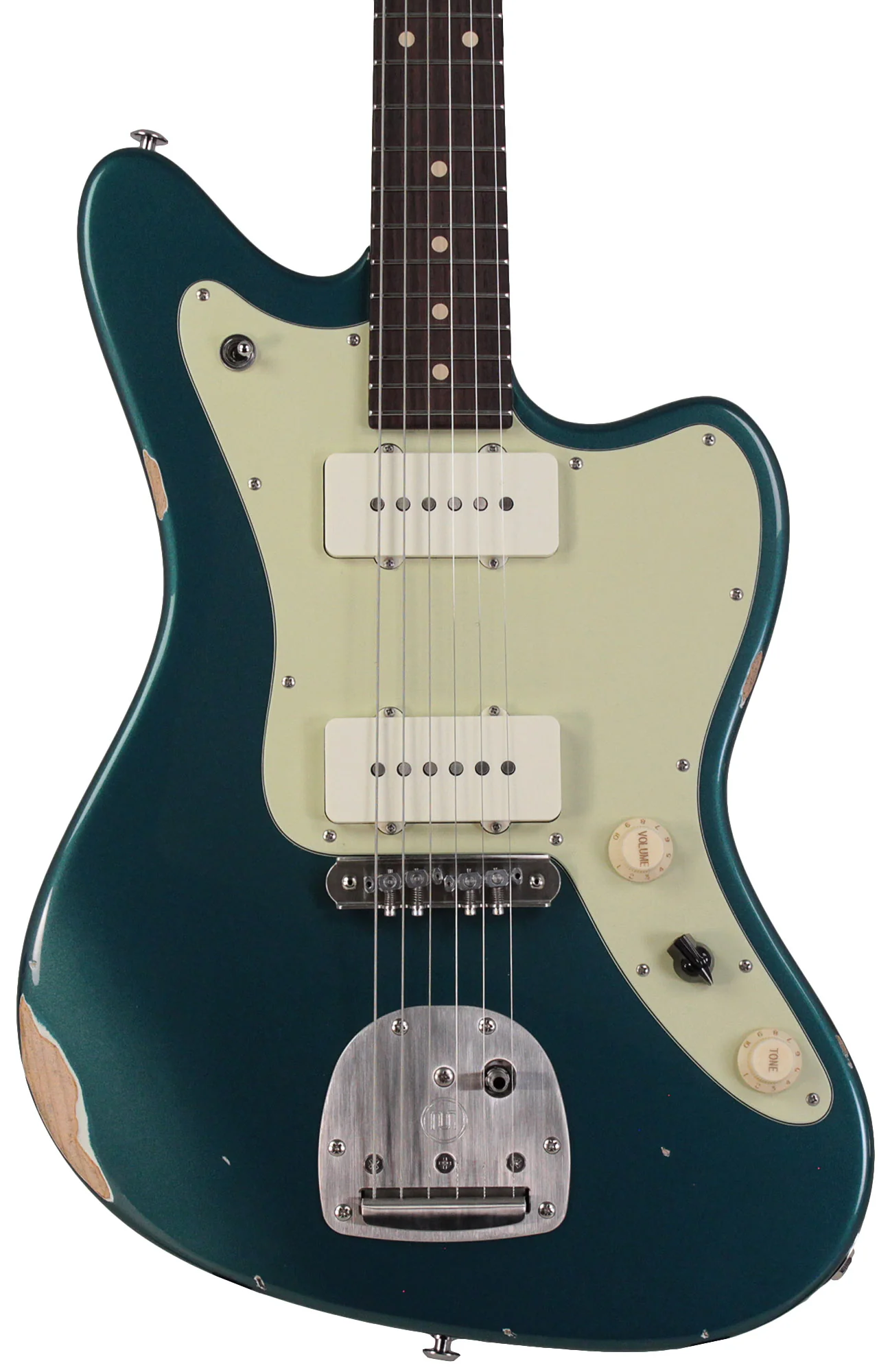 Suhr Limited Classic JM Antique Guitar, Ocean Turquoise Metallic - Image 6