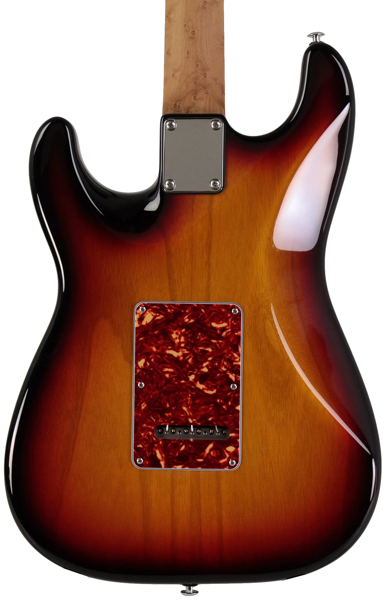 Suhr Limited Classic S Paulownia Guitar, 3-Tone Burst - Image 5