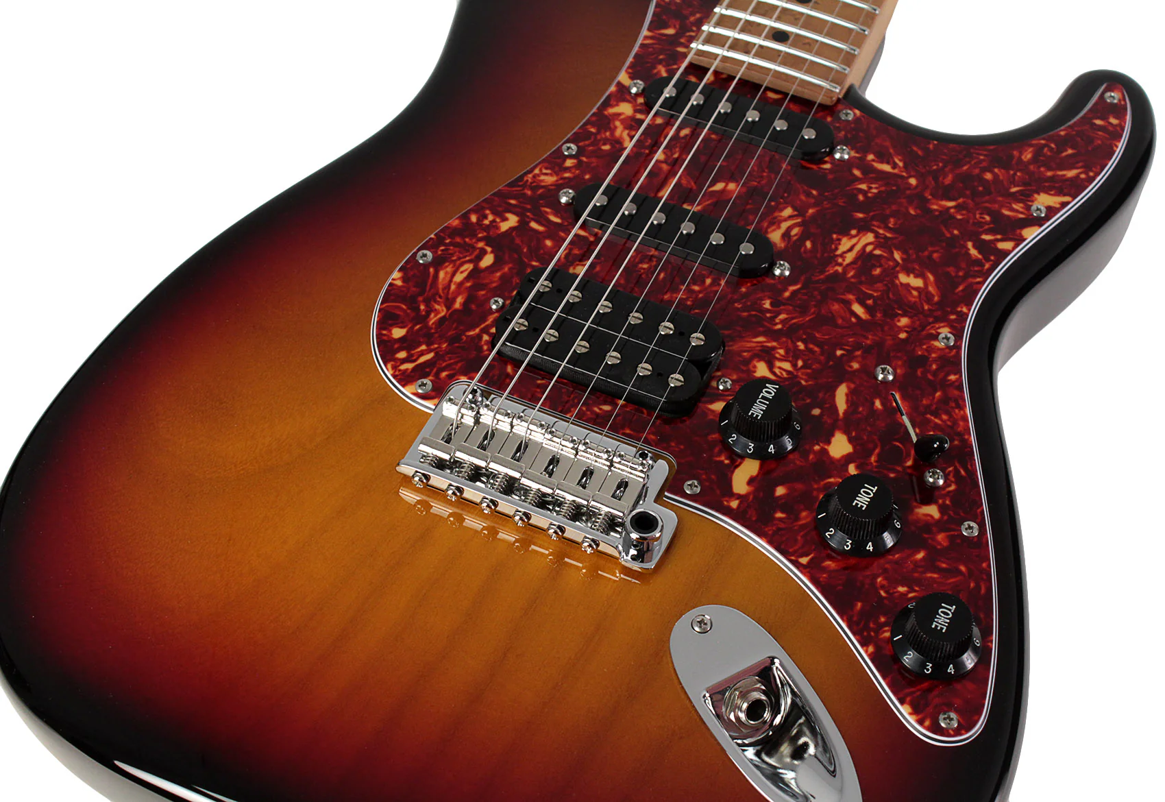 Suhr Limited Classic S Paulownia Guitar, 3-Tone Burst - Image 3