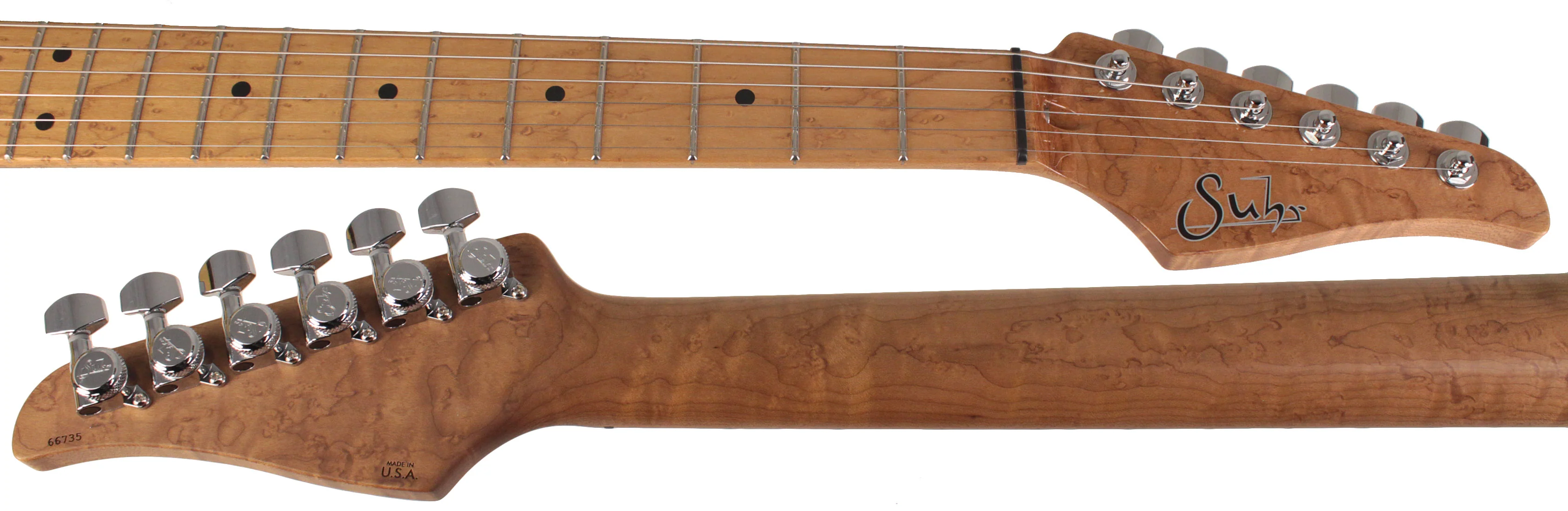 Suhr Limited Classic S Paulownia Guitar, Trans Seafoam Green - Image 9