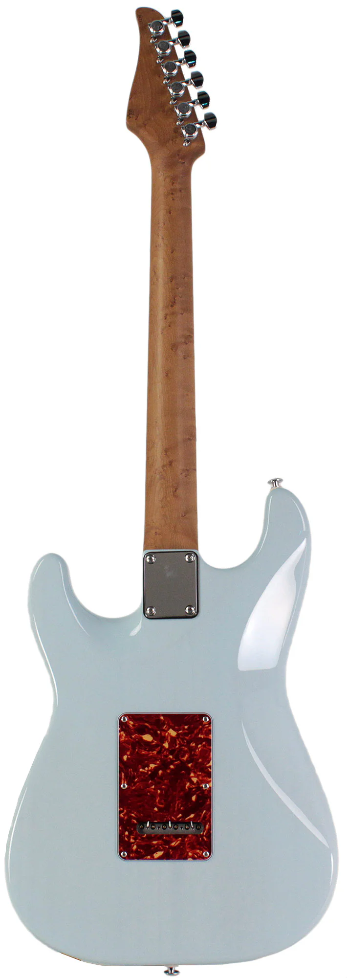 Suhr Limited Classic S Paulownia Guitar, Trans Sonic Blue - Image 7