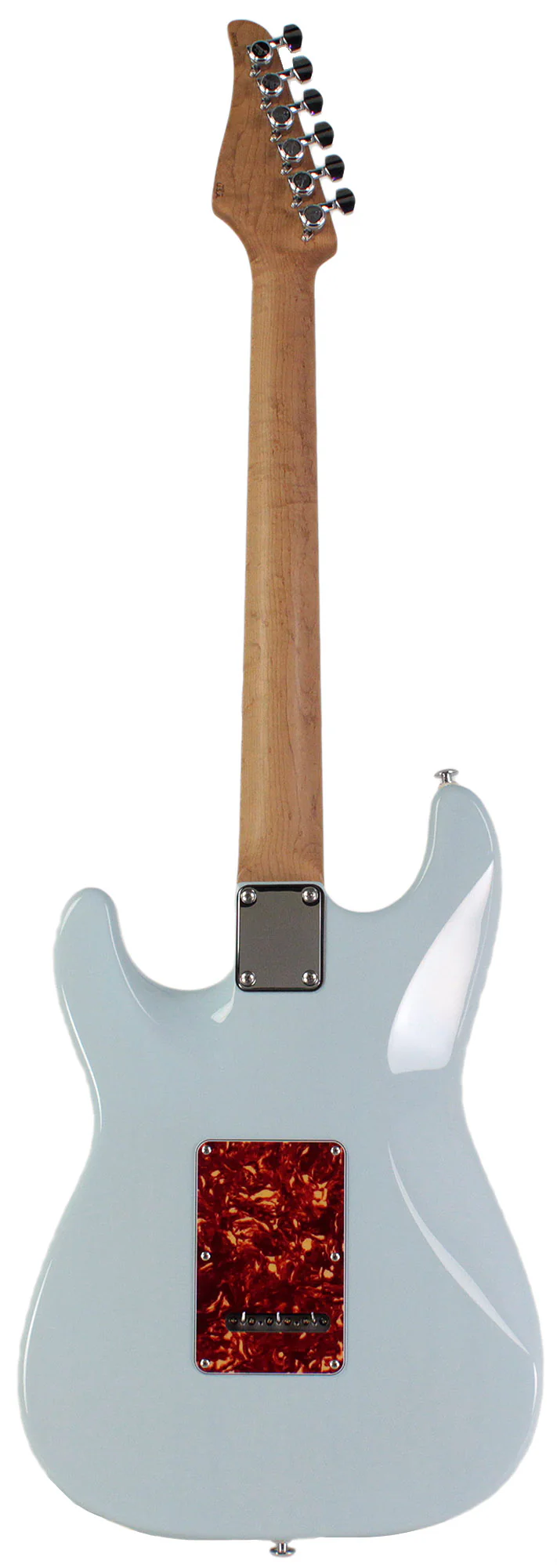 Suhr Limited Classic S Paulownia Guitar, Trans Sonic Blue - Image 7