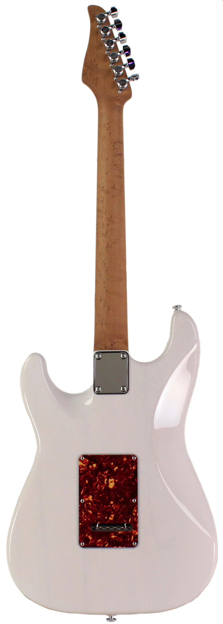 Suhr Limited Classic S Paulownia Guitar, Trans White - Image 6