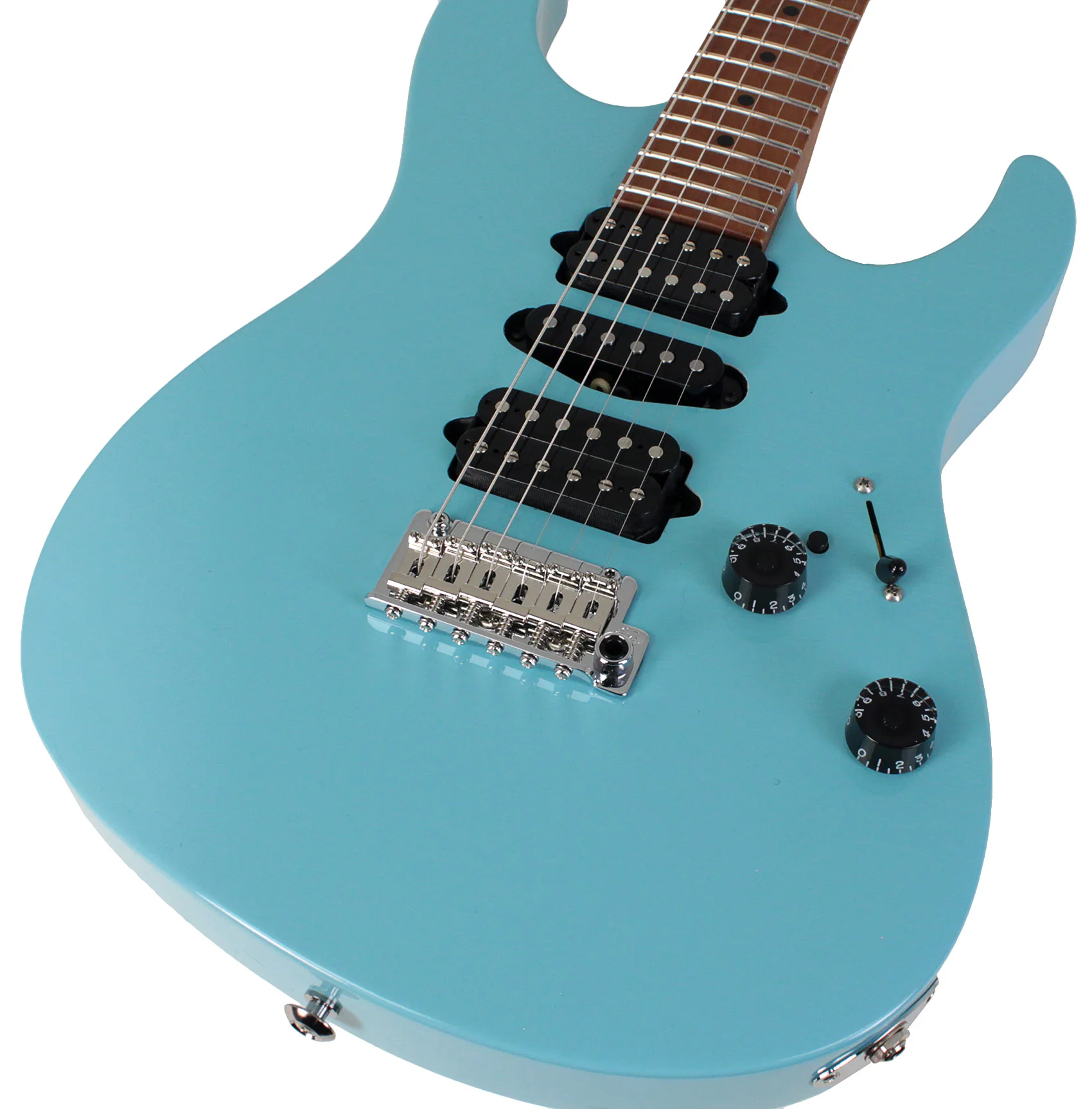 Suhr Limited Edition Modern Antique Guitar, Daphne Blue - Image 3
