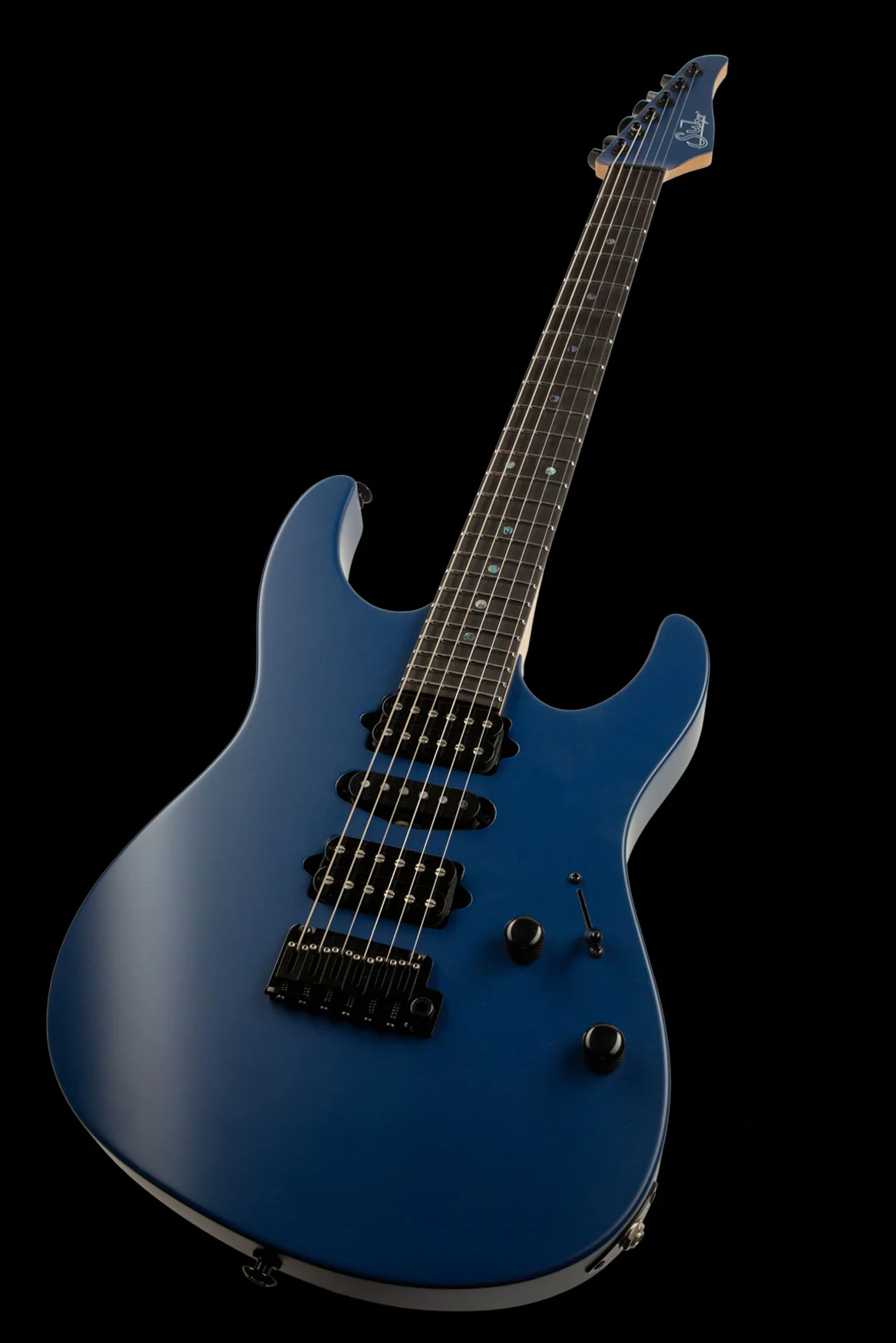 Suhr Limited Modern Terra Guitar, Deep Sea Blue, 510, Hardshell Case - Image 9