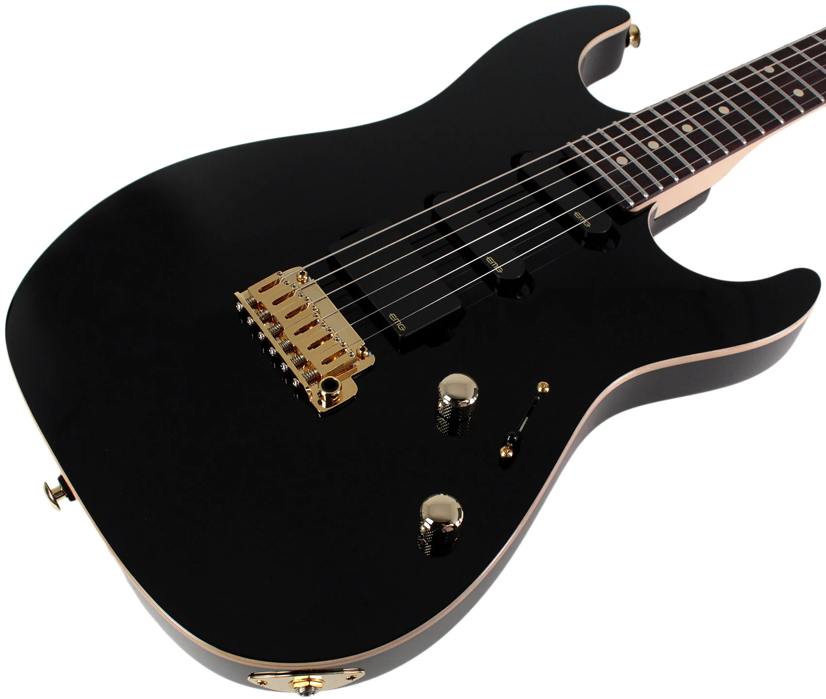 Suhr Limited Edition Standard Legacy Guitar, Black, 510 - Image 2