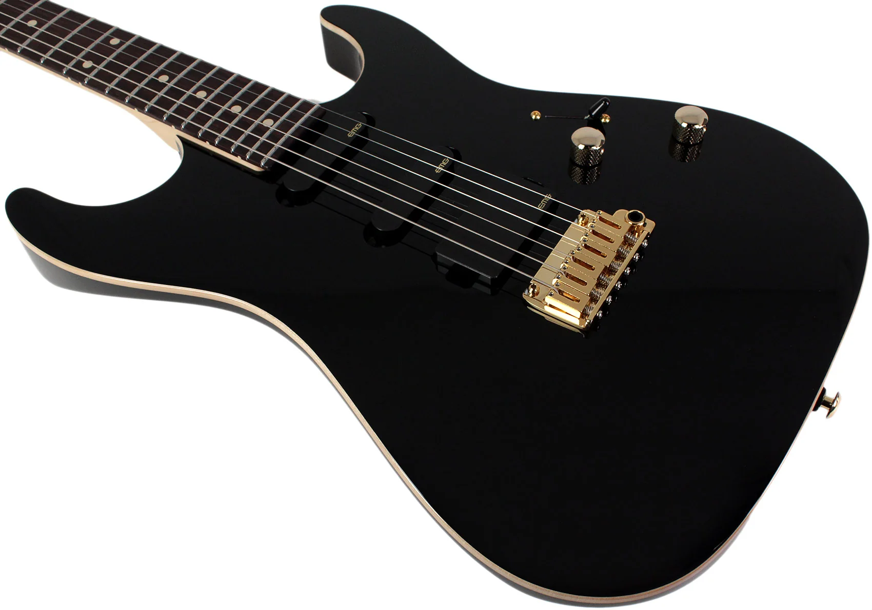 Suhr Limited Edition Standard Legacy Guitar, Black, 510 - Image 4