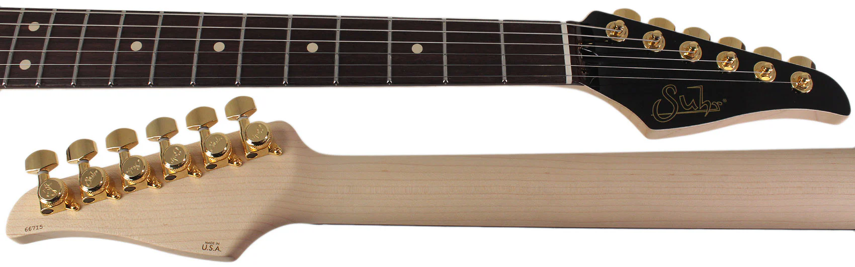 Suhr Limited Edition Standard Legacy Guitar, Black, 510 - Image 8