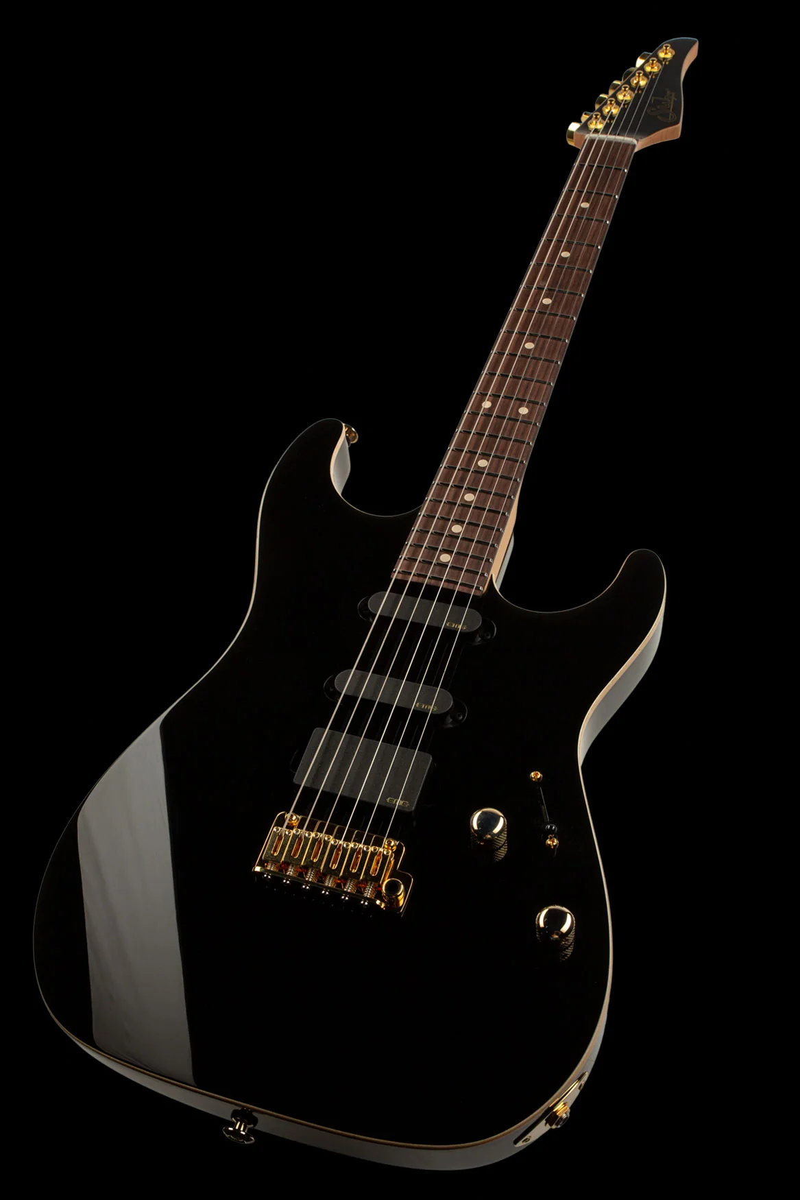 Suhr Limited Edition Standard Legacy Guitar, Black, 510 - Image 9