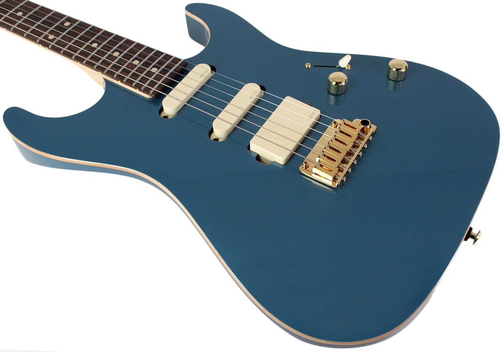 Suhr Limited Standard Legacy Guitar, Pelham Blue, 510 - Image 4