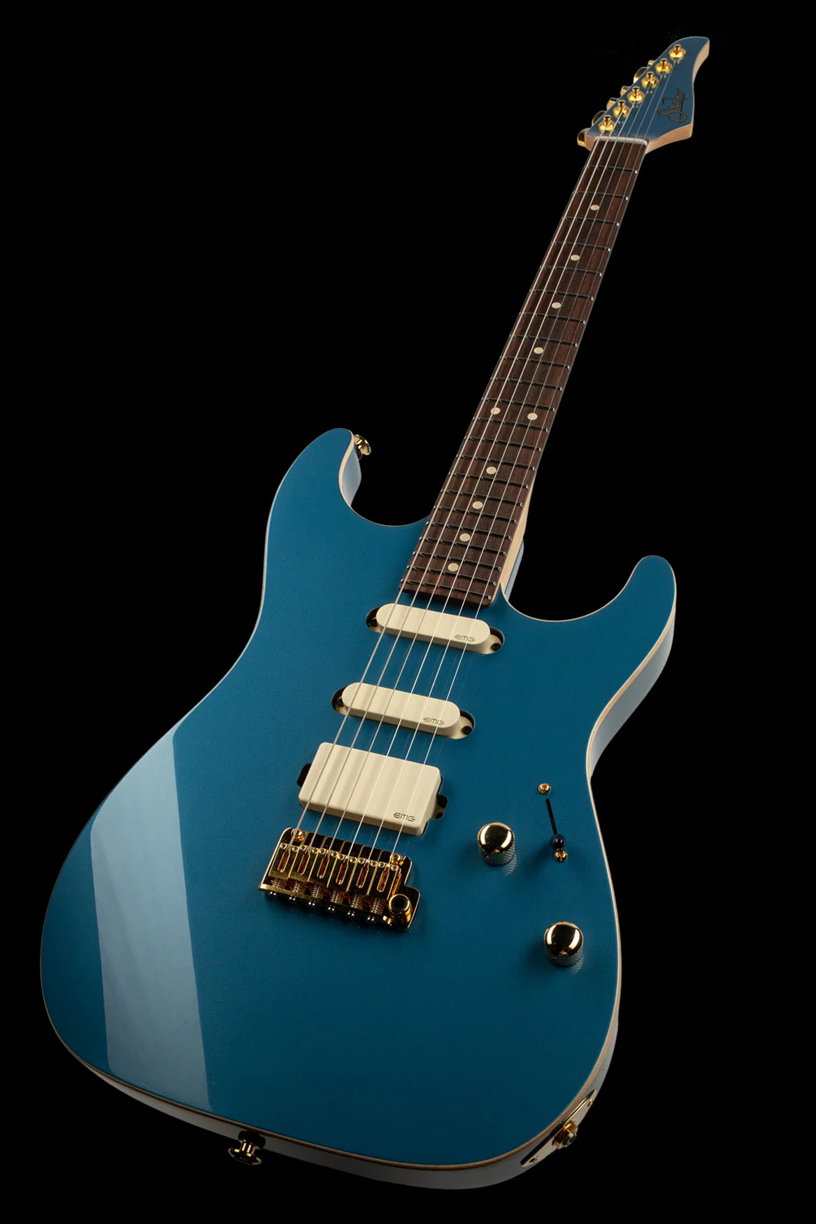 Suhr Limited Standard Legacy Guitar, Pelham Blue, 510 - Image 9
