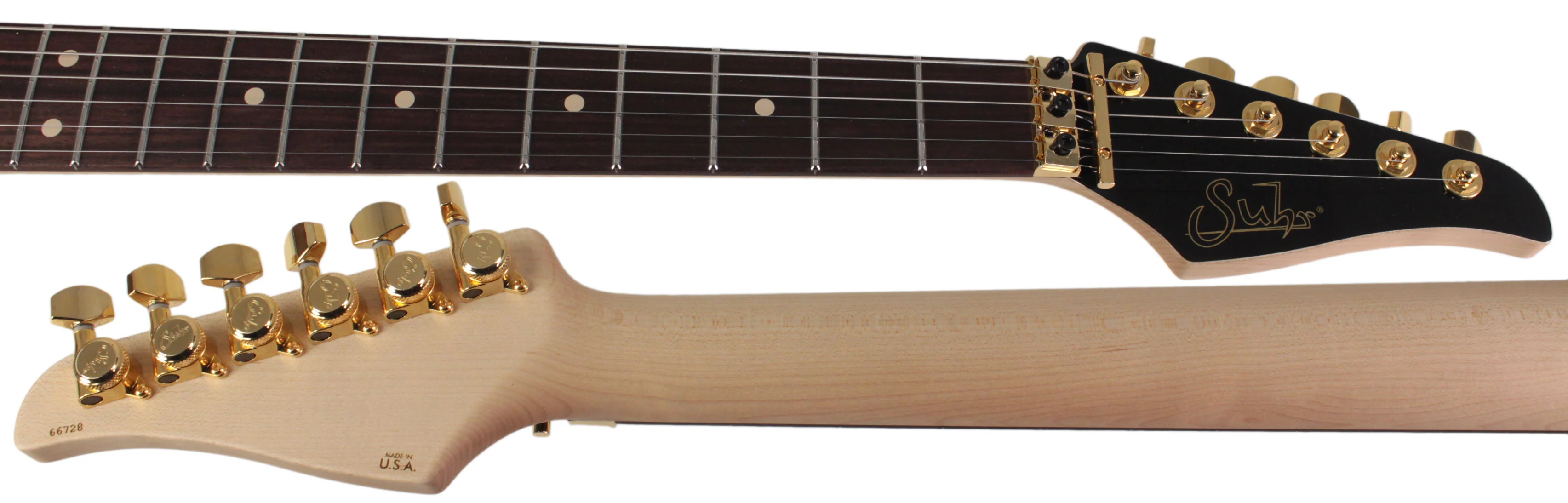 Suhr Limited Edition Standard Legacy Guitar, Trans Caramel, Floyd Rose - Image 8