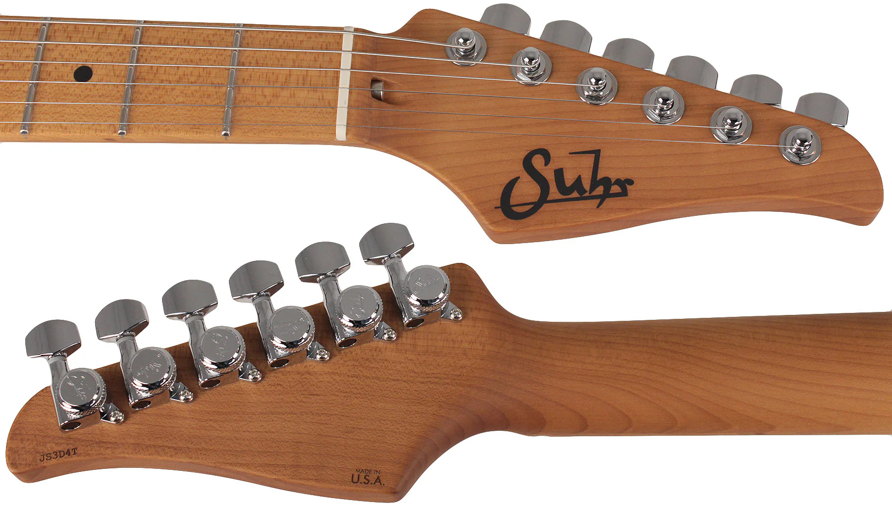 Suhr Limited Modern Satin Flame Guitar, Island Burst, Hardshell Case - Image 8
