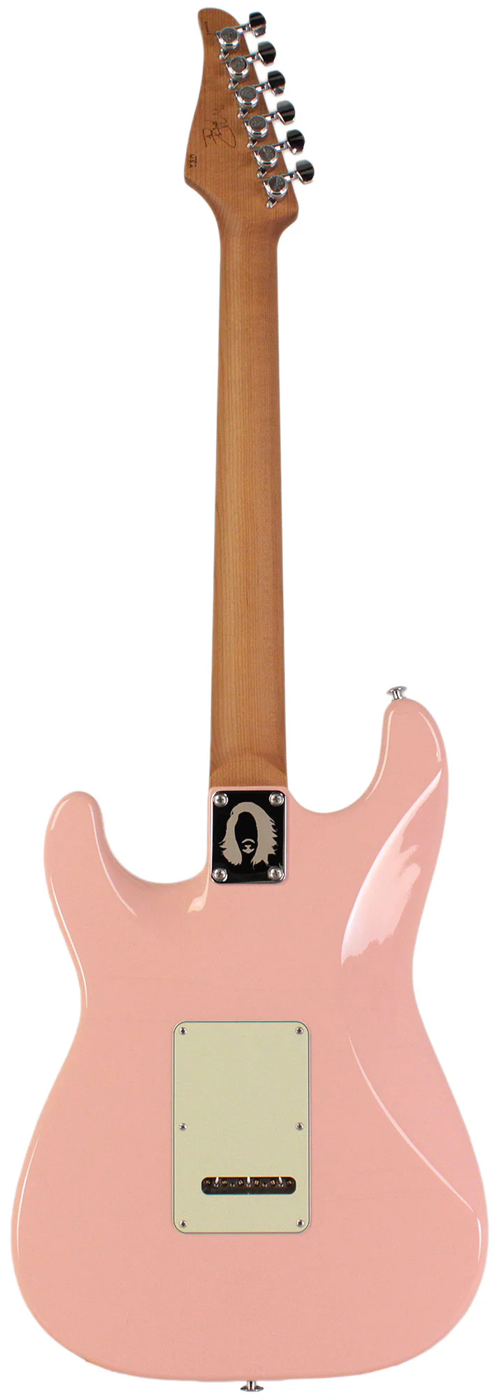 Suhr Mateus Asato Classic Antique Signature Guitar, Shell Pink - Image 7