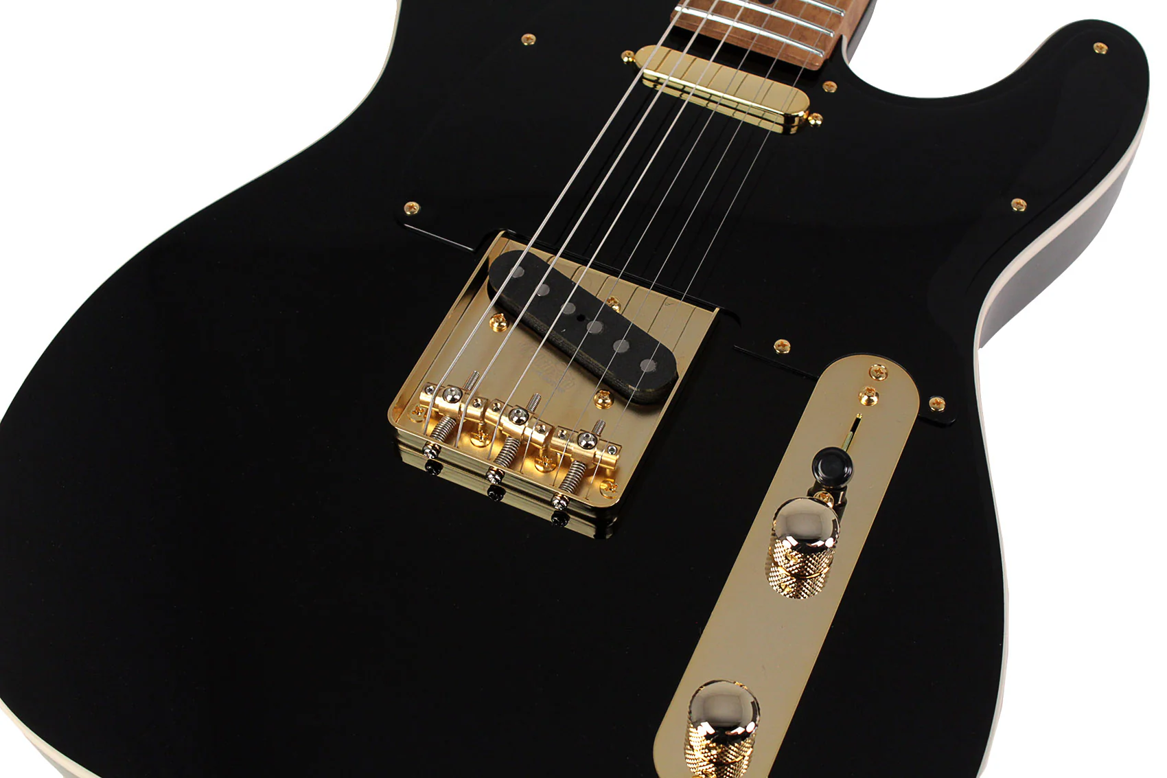 Suhr Mateus Asato Classic T Signature Guitar, Black - Image 3