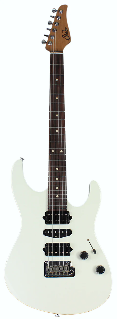 Suhr Modern Antique Pro Limited Guitar - Olympic White, Pau Ferro - Image 2