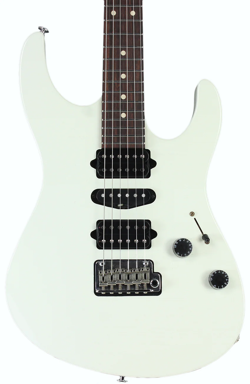 Suhr Modern Antique Pro Limited Guitar - Olympic White, Pau Ferro - Image 3
