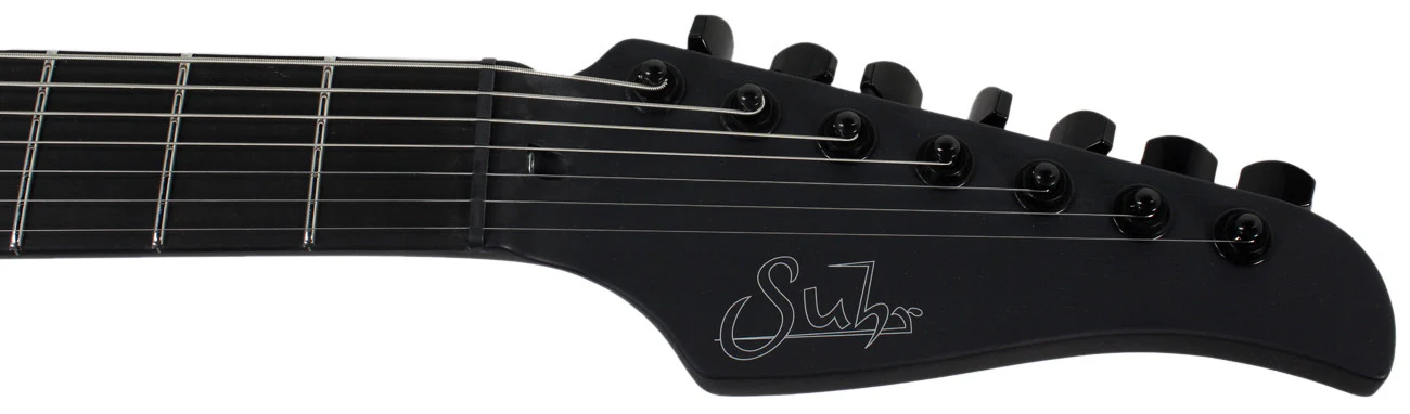 Suhr Modern Satin Black 7 Guitar - MS7 - Image 8