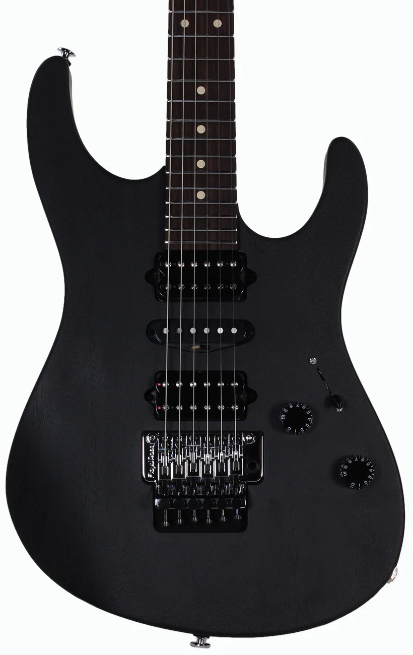 Suhr Modern Satin Black Guitar - HSH, Floyd - Image 2