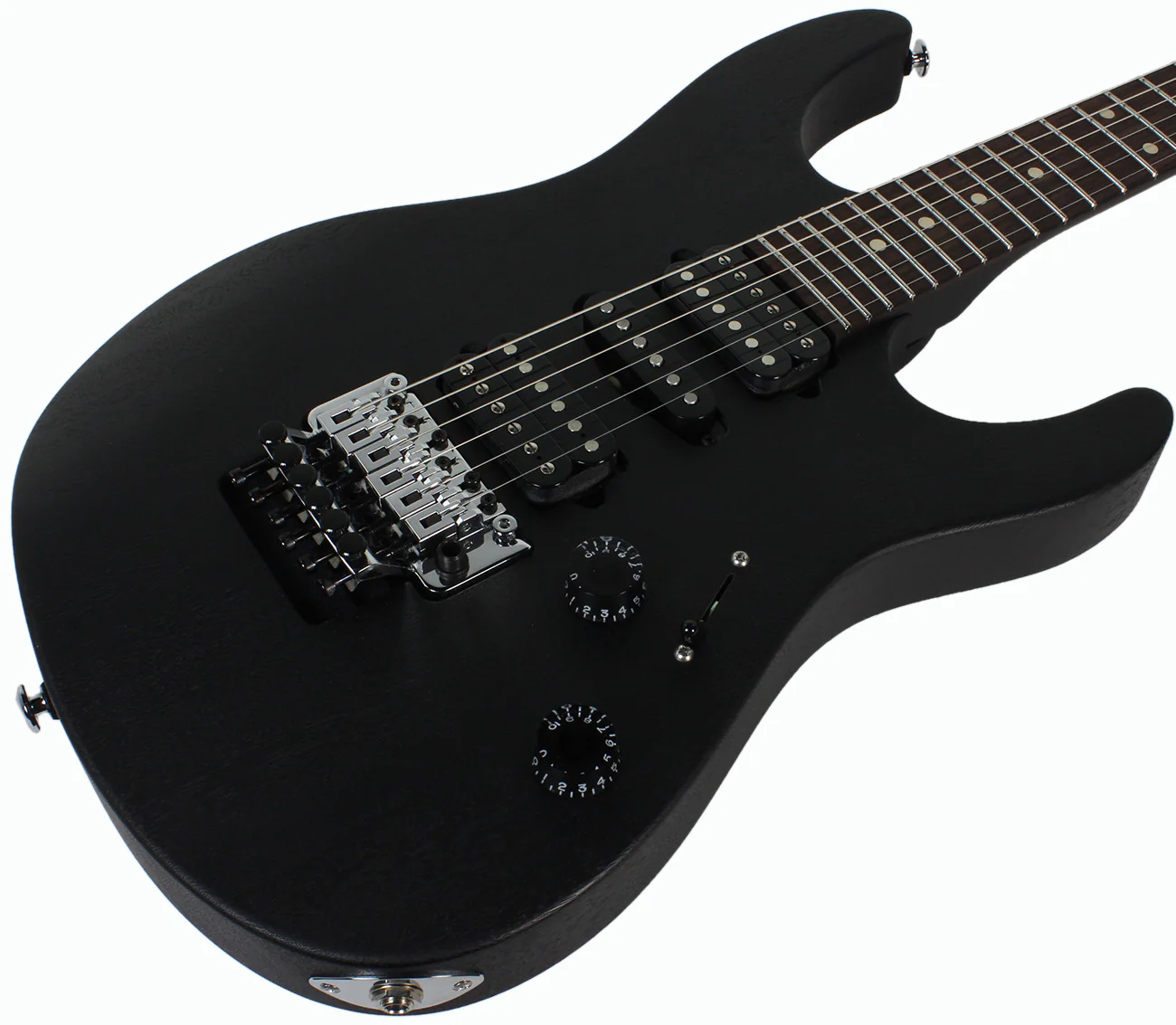 Suhr Modern Satin Black Guitar - HSH, Floyd - Image 5