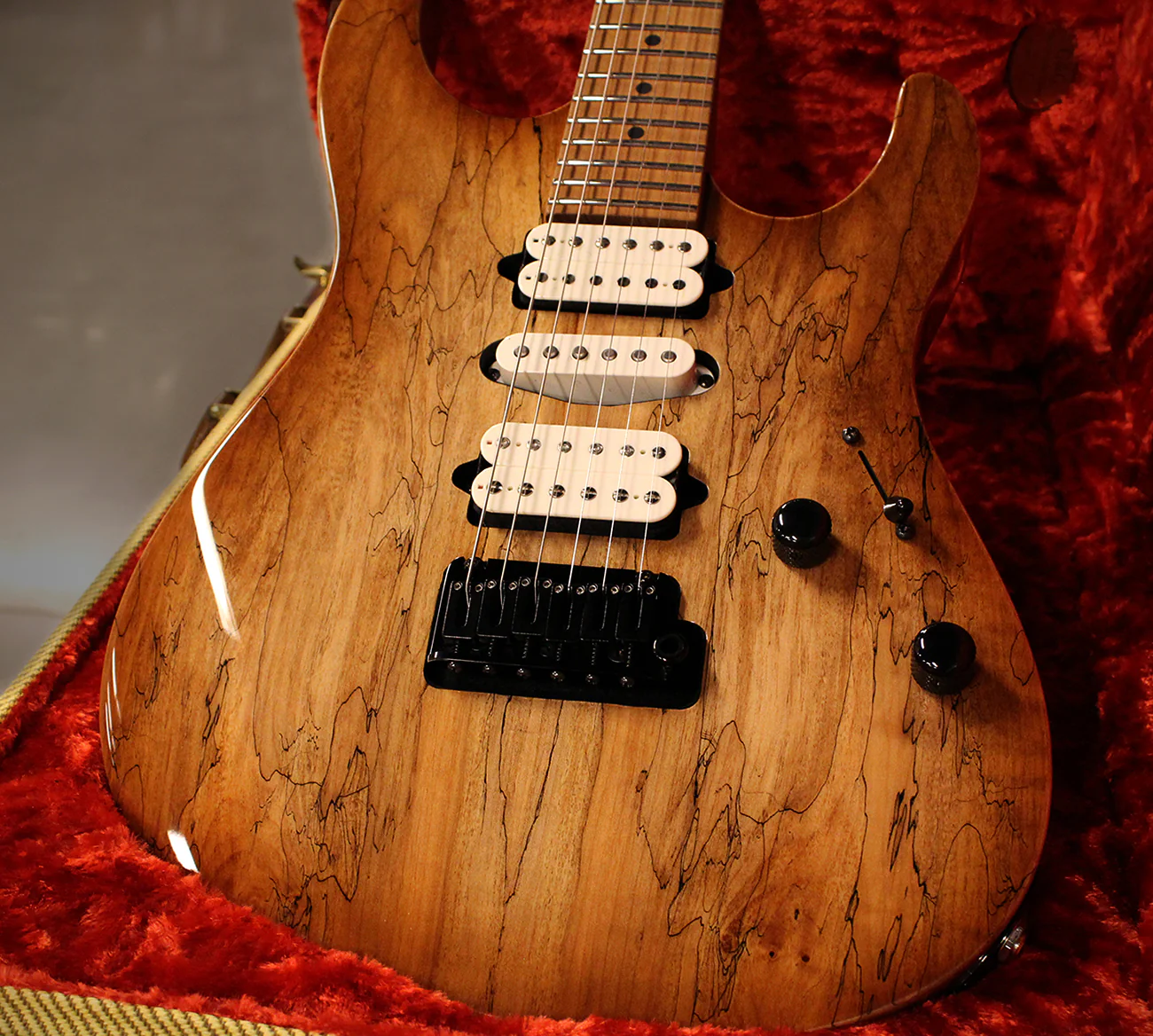 Suhr Modern Custom - Spalted Maple - Natural Burst - Image 10